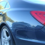 2014 Mercedes CLS 550 with body repair done by Elite Paint & Body Shop in West Palm Beach, Florida
